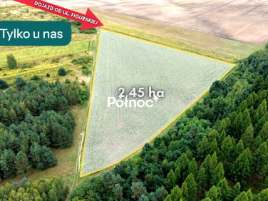 Działka rolna Zagórze