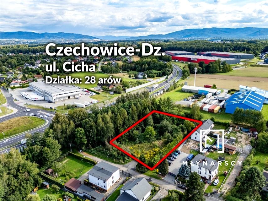 Pusta działka Czechowice-Dziedzice