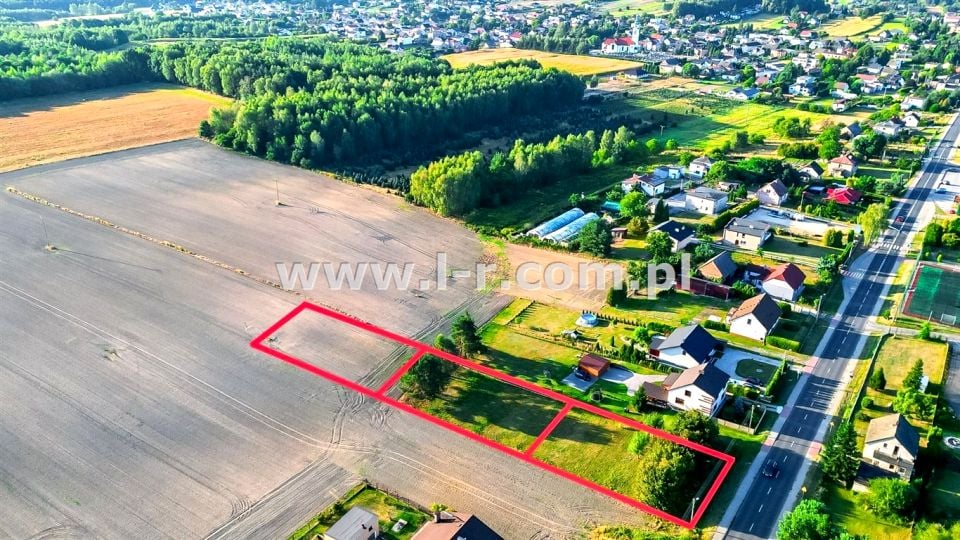 Pusta działka Skrzyszów