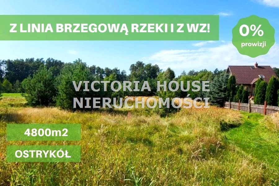 Działka rolno-budowlana Ostrykół