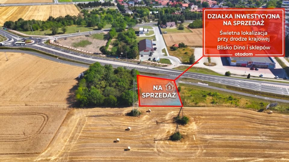 Sprzedam działkę Głogów - 1 200 m²