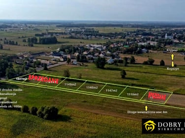 Działka budowlana Krypno Kościelne sprzedam