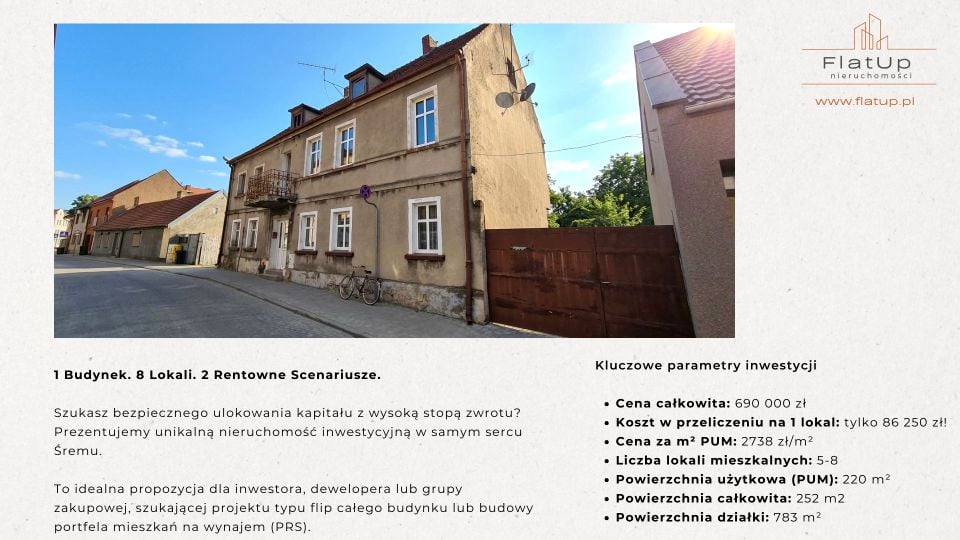 Dom Śrem sprzedaż