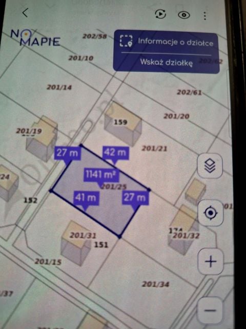 Działka budowlana Mochnaczka Wyżna