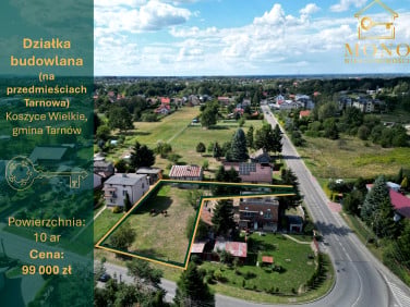 Działka budowlana Koszyce Wielkie