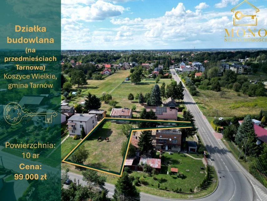Działka budowlana Koszyce Wielkie