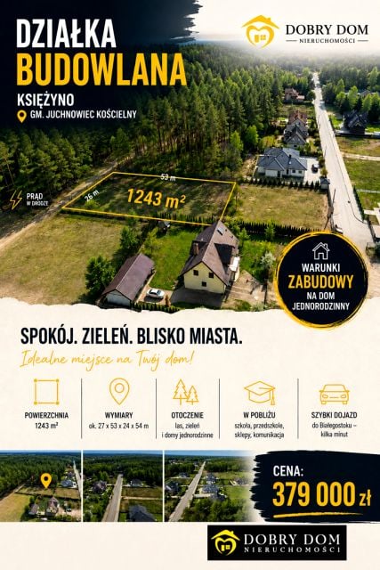 Działka Księżyno