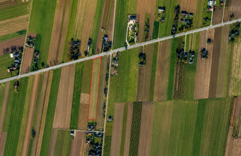 Działka inwestycyjna Kręgi