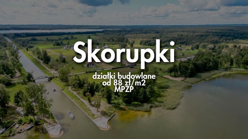 Działka budowlana Skorupki