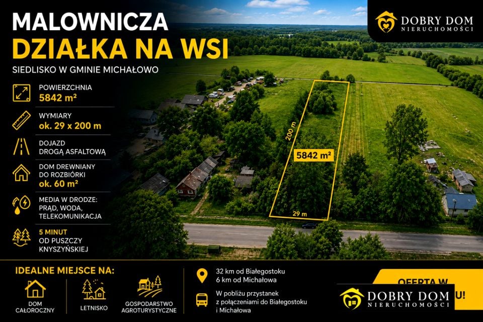 Działka Michałowo