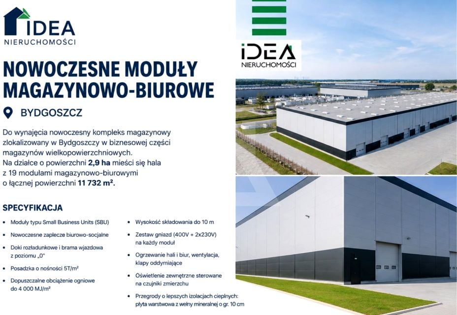 Budynek użytkowy Bydgoszcz