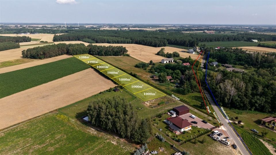 Działka budowlana Przyborowice Dolne