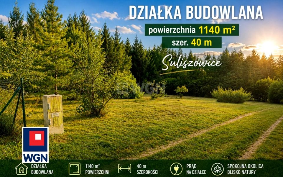 Działka budowlana Suliszowice