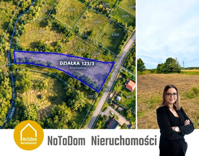 Działka budowlana Machowino