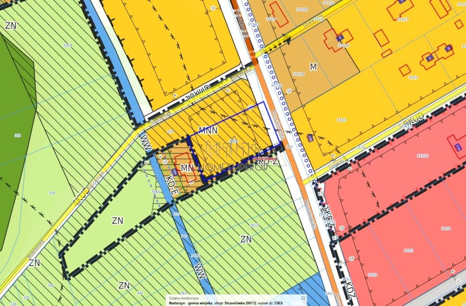 Działka budowlana Strzeniówka