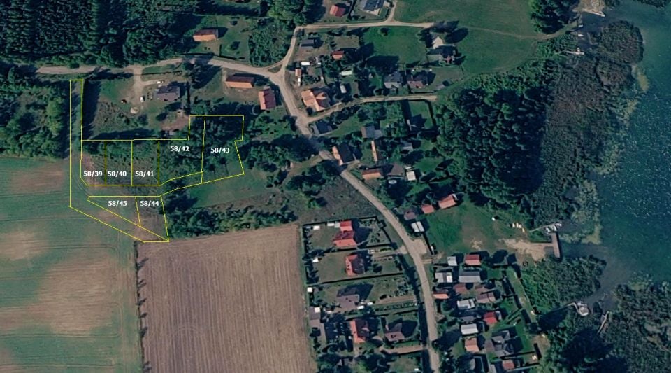 Działka budowlana Sokoły Jeziorne