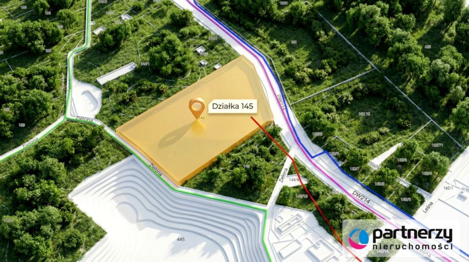 Działka usługowa Bukowina