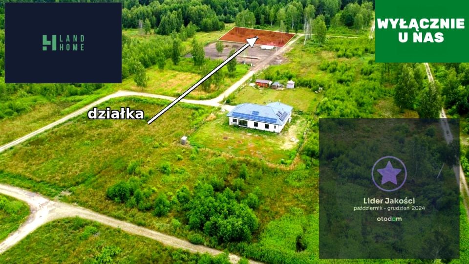Działka budowlana Żanęcin