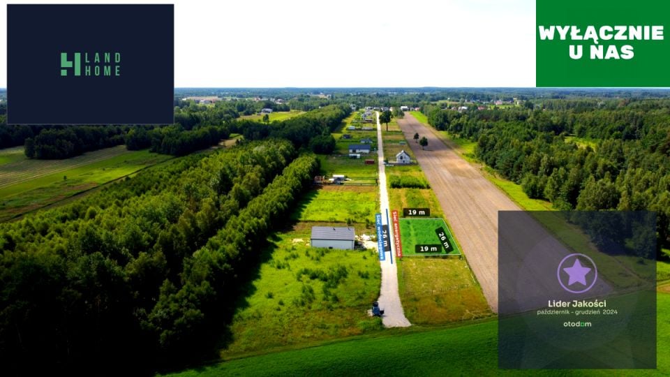 Działka budowlana Augustówka
