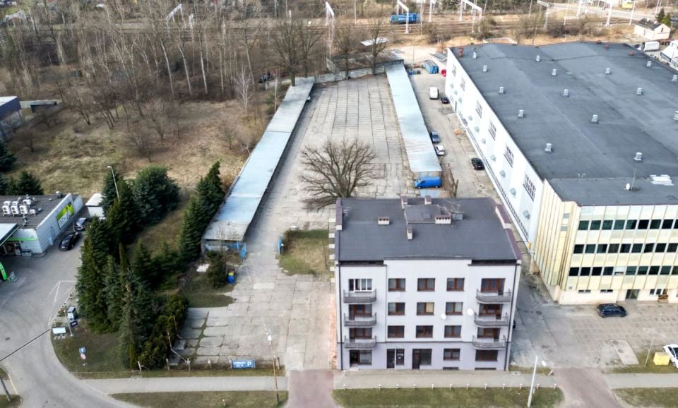 Działka usługowa Pabianice