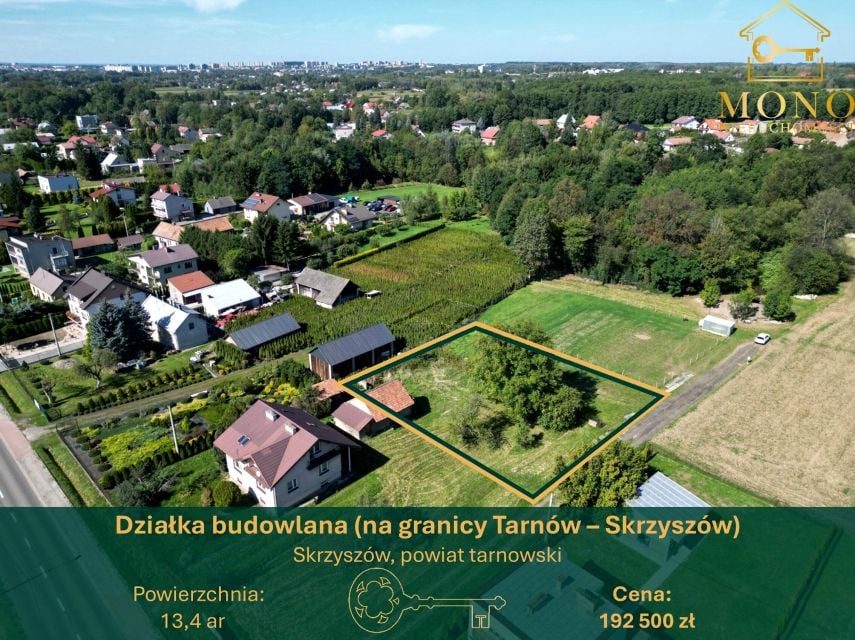 Działka budowlana Skrzyszów