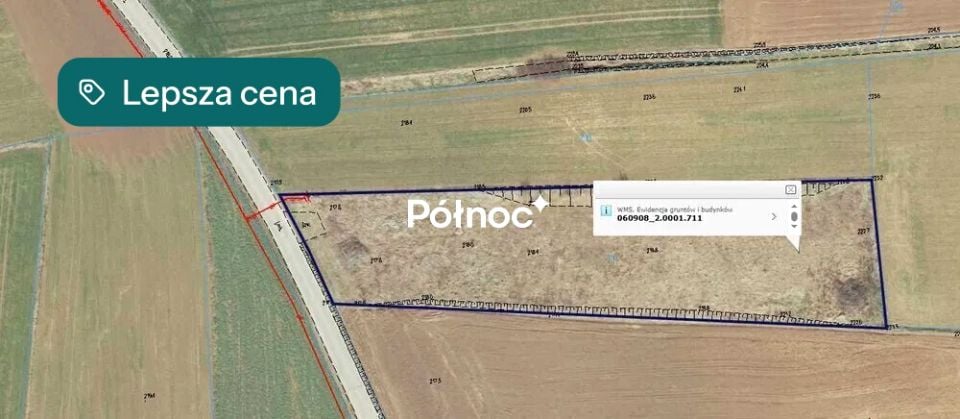 Działka budowlana Konopnica