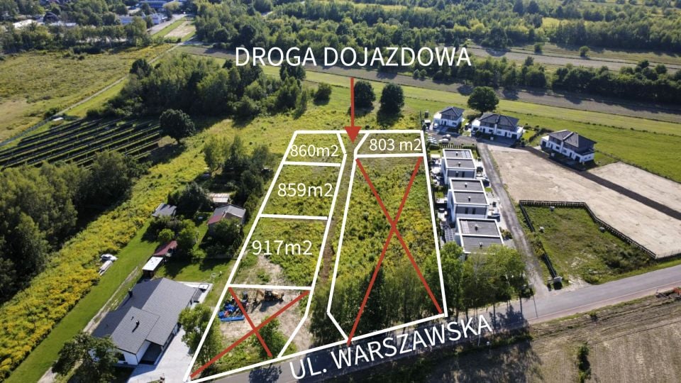 Działka budowlana Koluszki