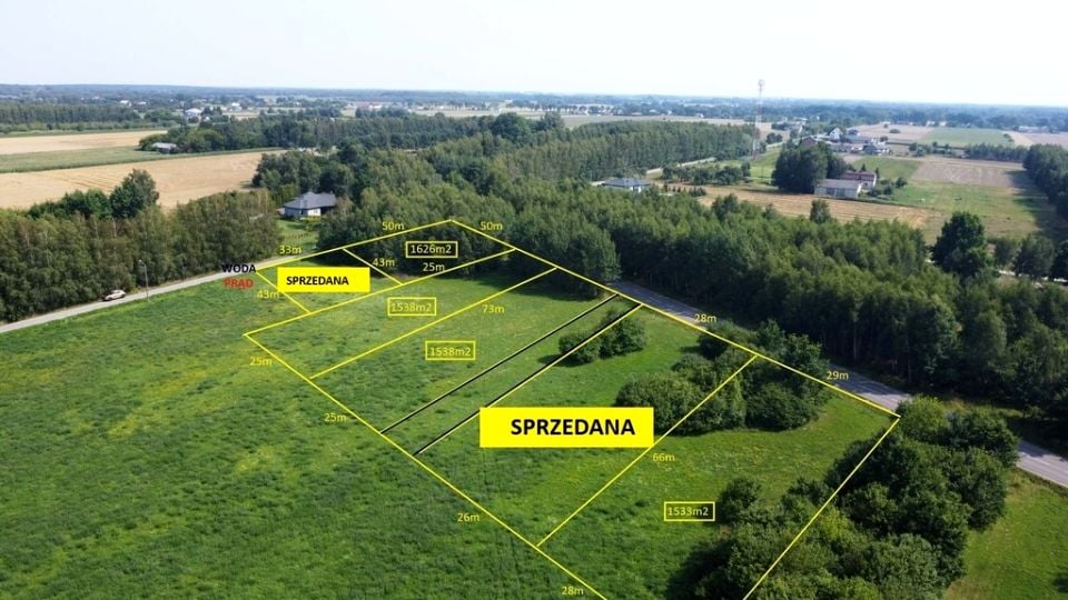 Działka budowlana Strojec