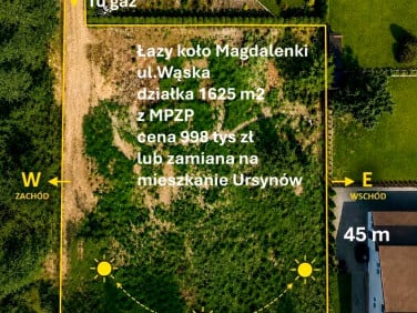 Działka budowlana Łazy