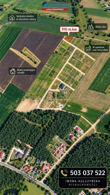 Działka budowlana Skoki