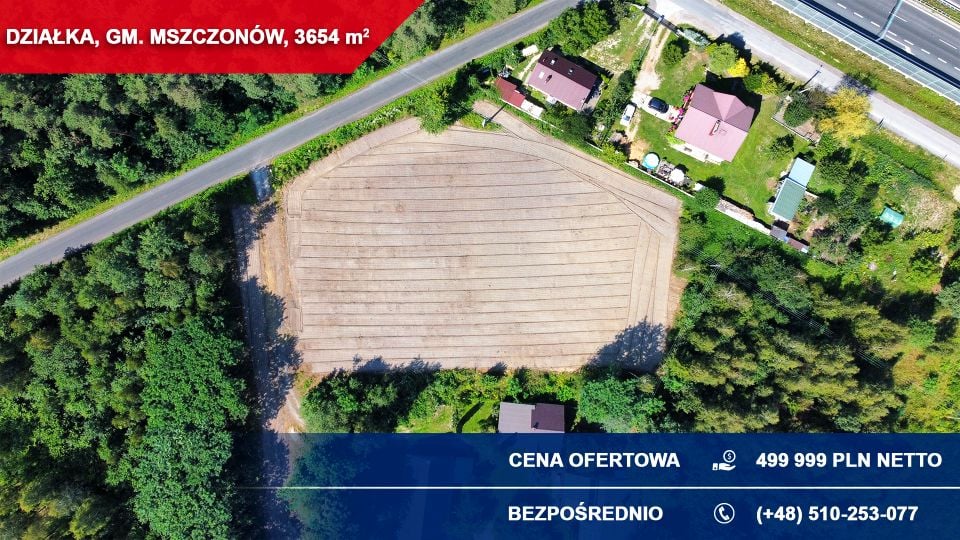 Działka budowlana Adamowice