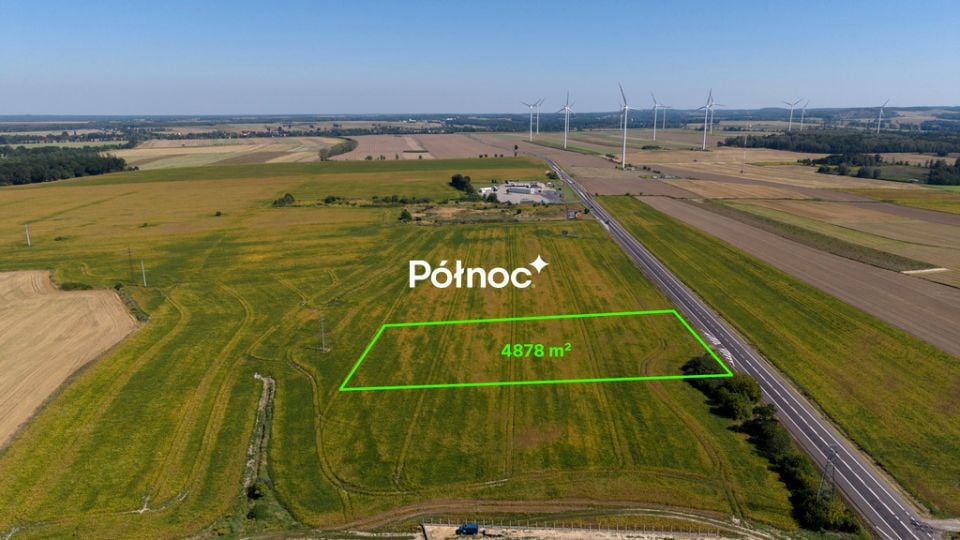 Działka inwestycyjna Jędrzychowice