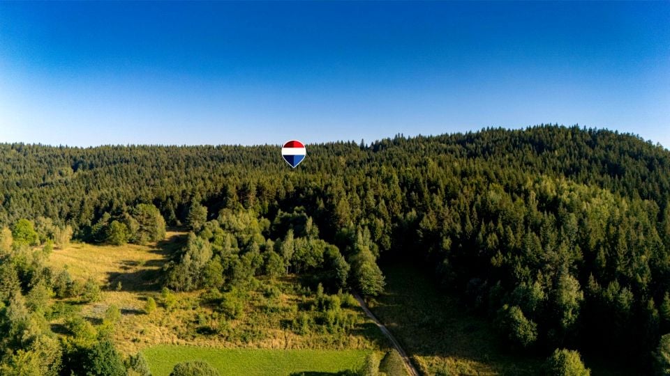 Działka leśna Kasina Wielka