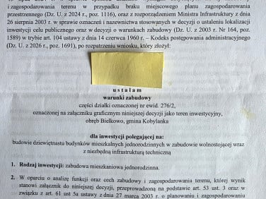 Działka budowlana Bielkowo sprzedam