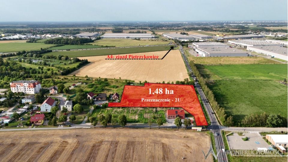 Działka Biskupice Podgórne