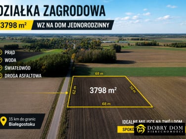 Działka budowlano-rolna Biele sprzedam