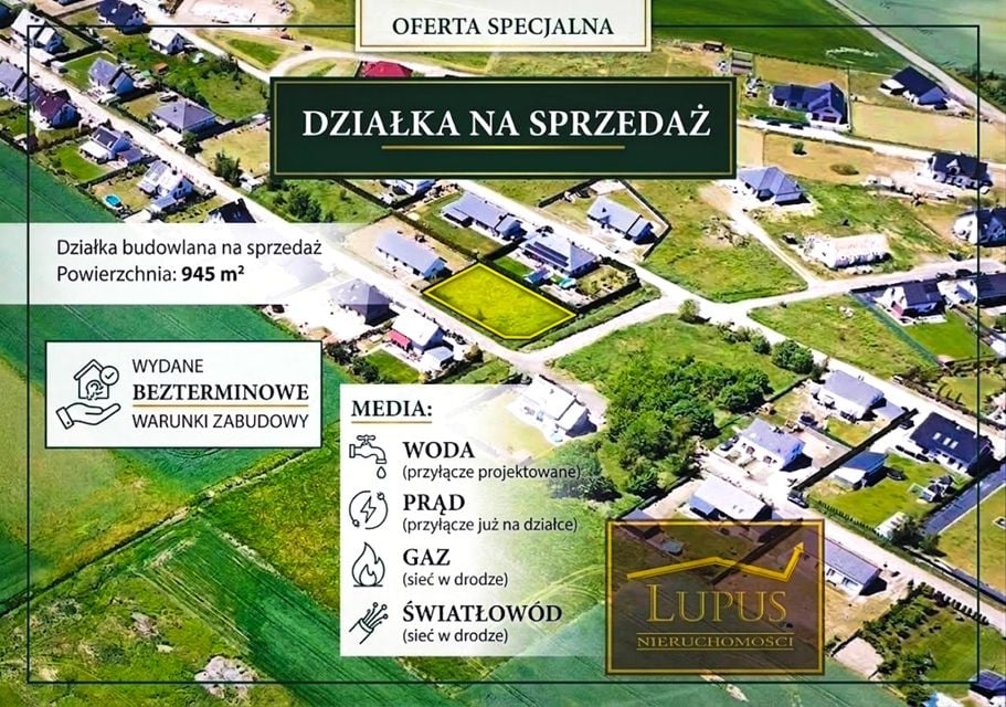 Działka budowlana Grzędzice