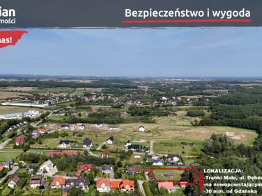 Działka budowlana Trąbki Małe