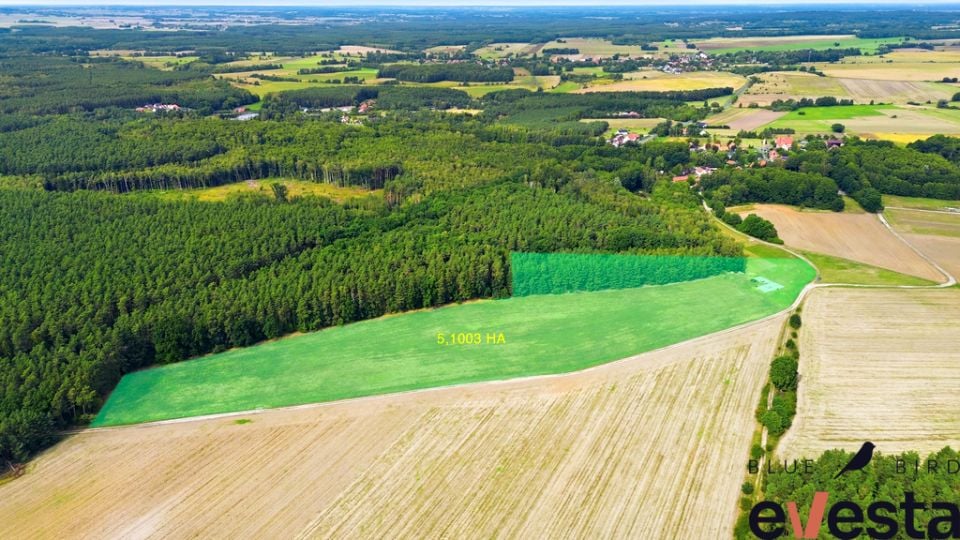 Działka inwestycyjna Wołów