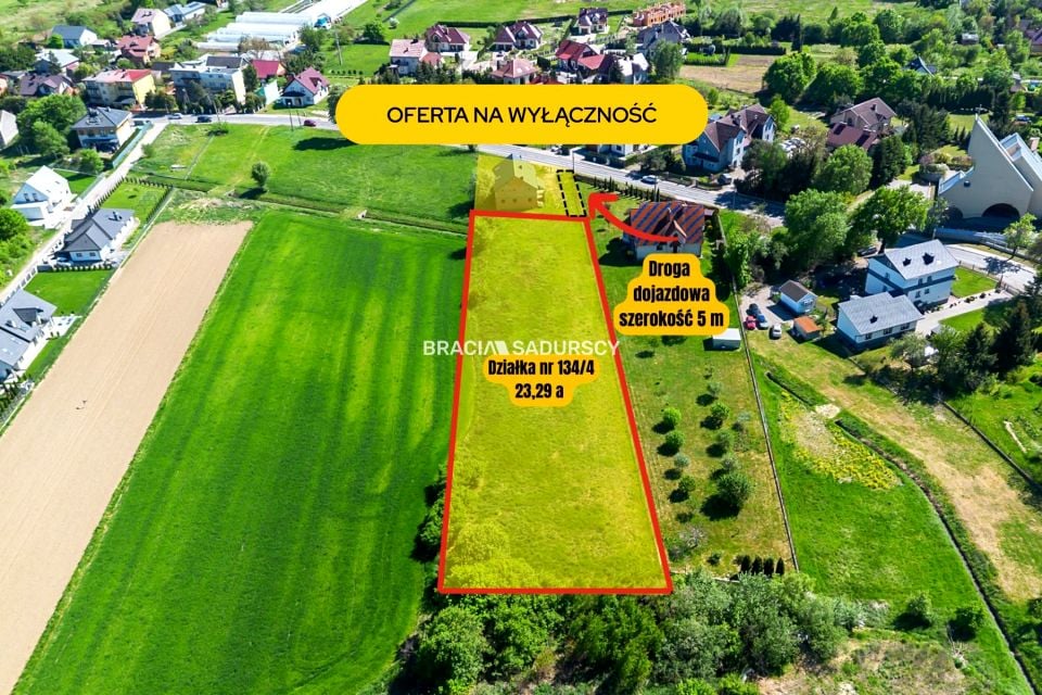 Działka inwestycyjna Kraków sprzedam
