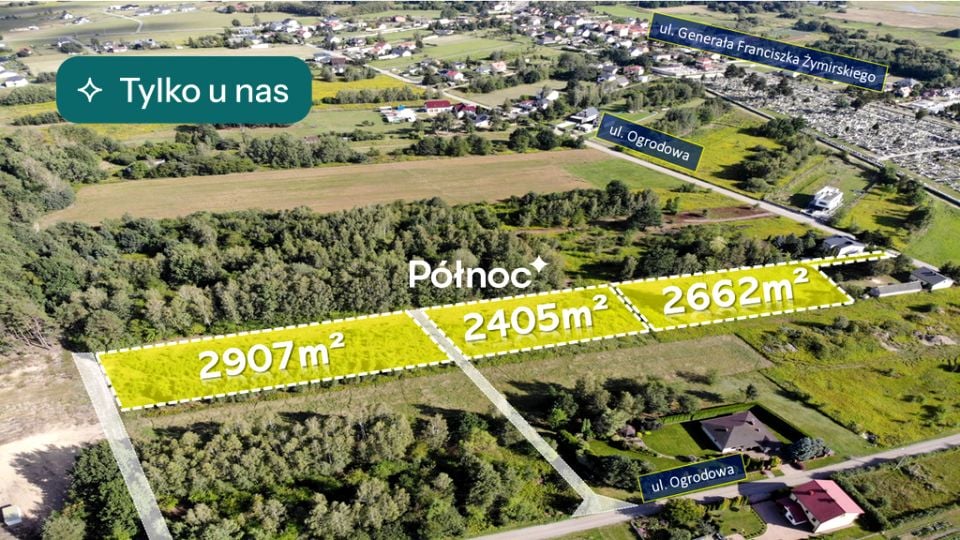 Działka budowlana Klembów
