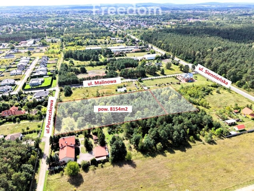 Ogrodzona działka sprzedam