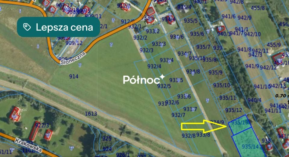 Działka budowlano-rolna Krzeczów