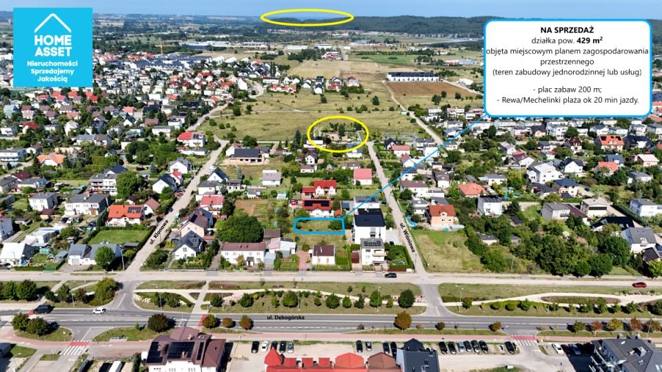 Działka budowlana Rumia