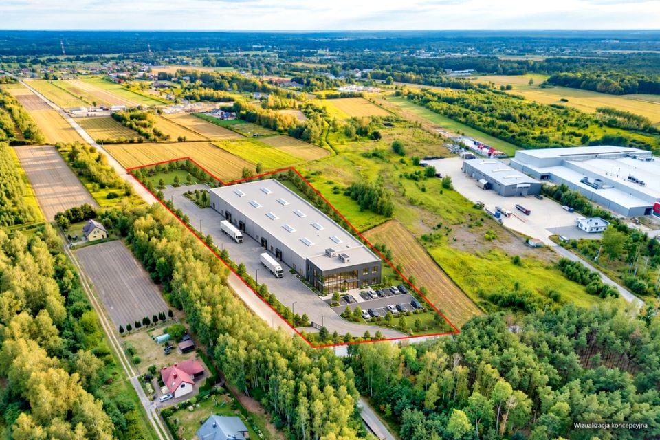 Działka usługowa Duchnów sprzedam