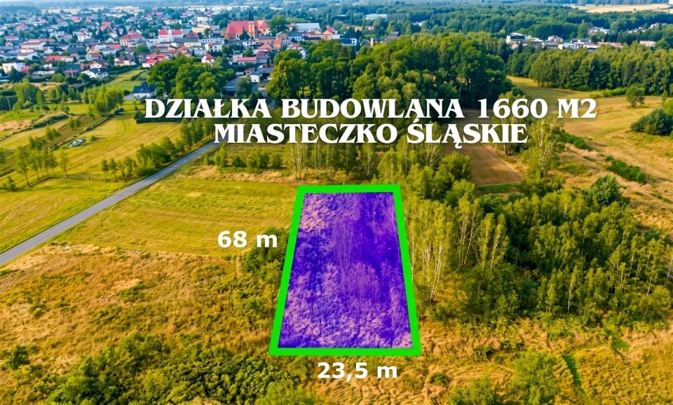Działka budowlana Miasteczko Śląskie