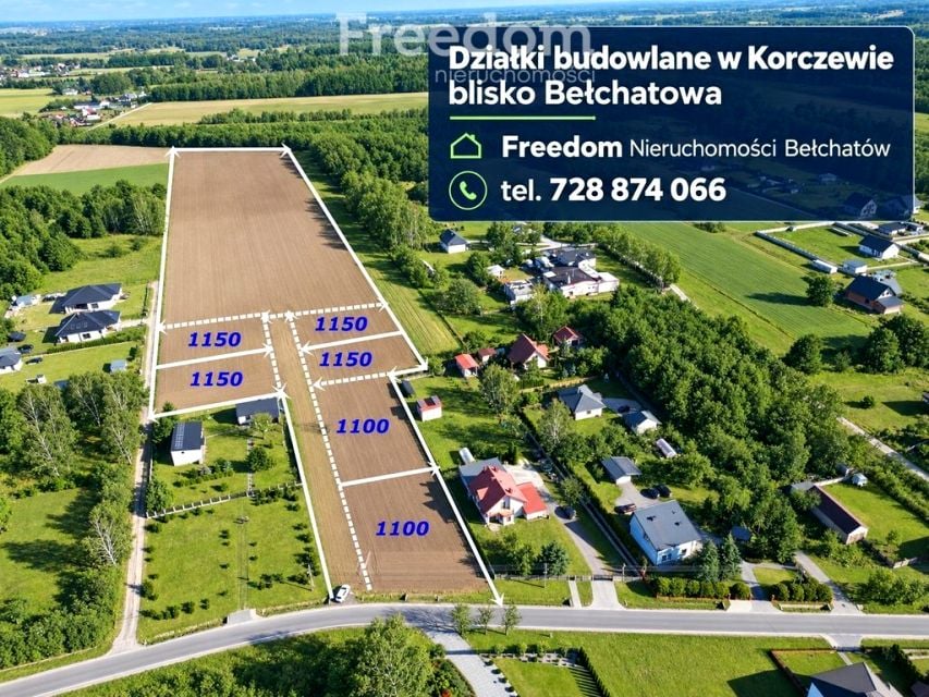 Działka Korczew