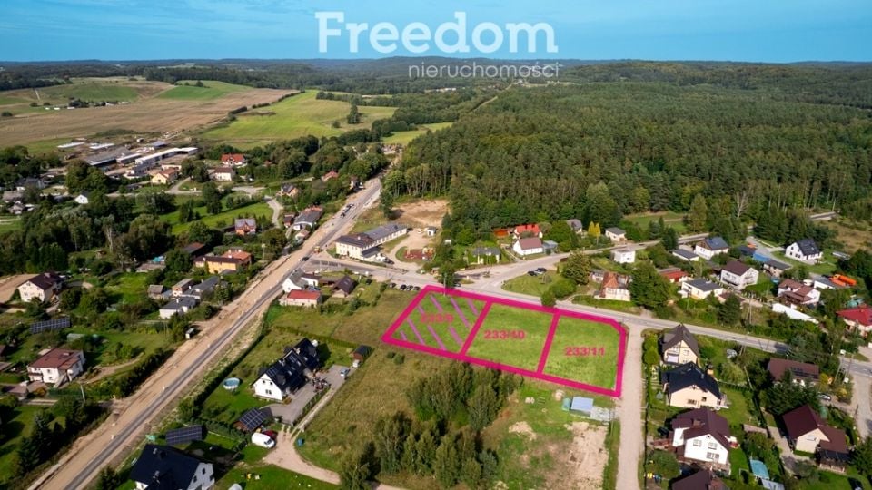 Działka budowlana Borowina