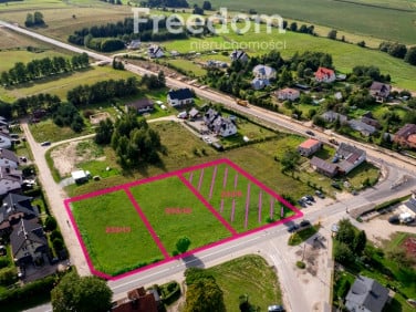 Działka przy lesie