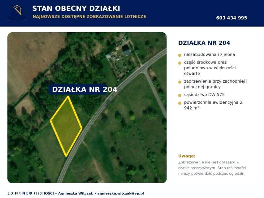 Działka budowlana Wilków Polski sprzedam